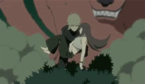 naruto 4th hokage death.